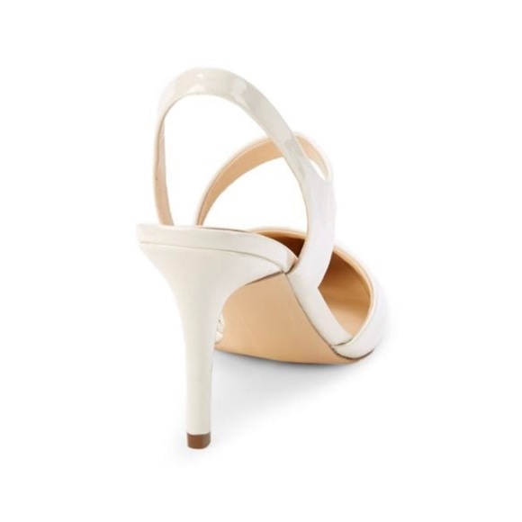 CALVIN KLEIN 🆕 Pointed Toe Slingback Pumps in Ivory. Size 9.5. - Picture 3 of 6